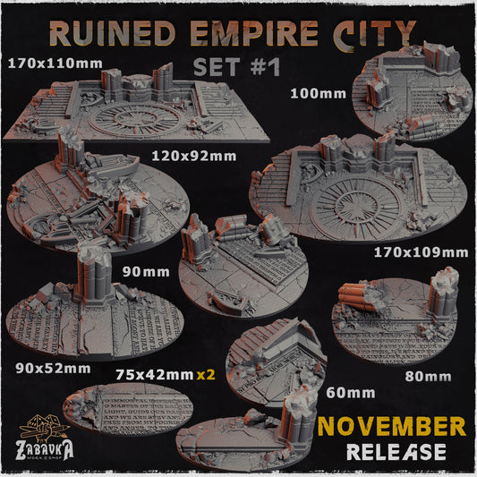 Ruined Empire City bases - Zabavka Workshop