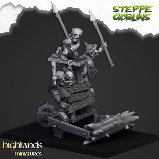 Steppe Goblins- Goblors Roller - Highlands Miniatures