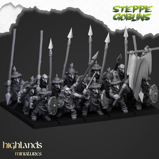 Steppe Goblins 15x - Highlands Miniatures