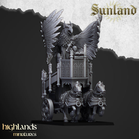 Sunland Altar on Wagon - Highlands Miniatures