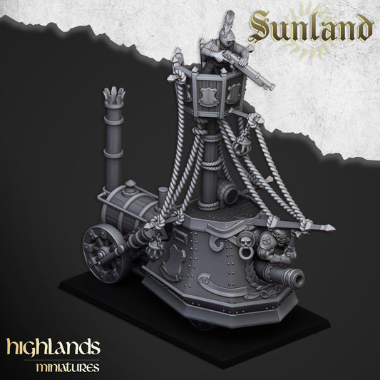 Sunland Ironclad Landship - Highlands Miniatures