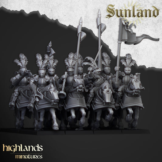 Sunland Cavalry knights - Highlands Miniatures