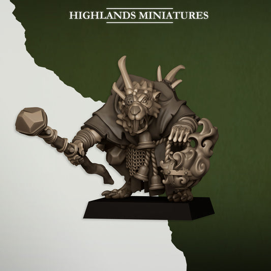 Sewer Vermin Pastor - Highlands Miniatures