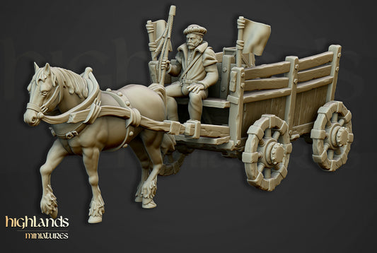 Sunland The Gold Wagon - Highlands Miniatures